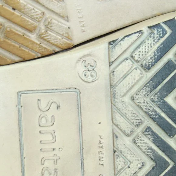 SANITA Danish Design Vegan Multicolor Floral Slip On Clogs Size 38 / 8 - Picture 8 of 9